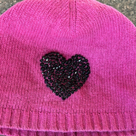 Moschino Cheap and Chic Baby Girls Pink Black Crystal Heart-Valentine’s Day!🩷 - Picture 8 of 8